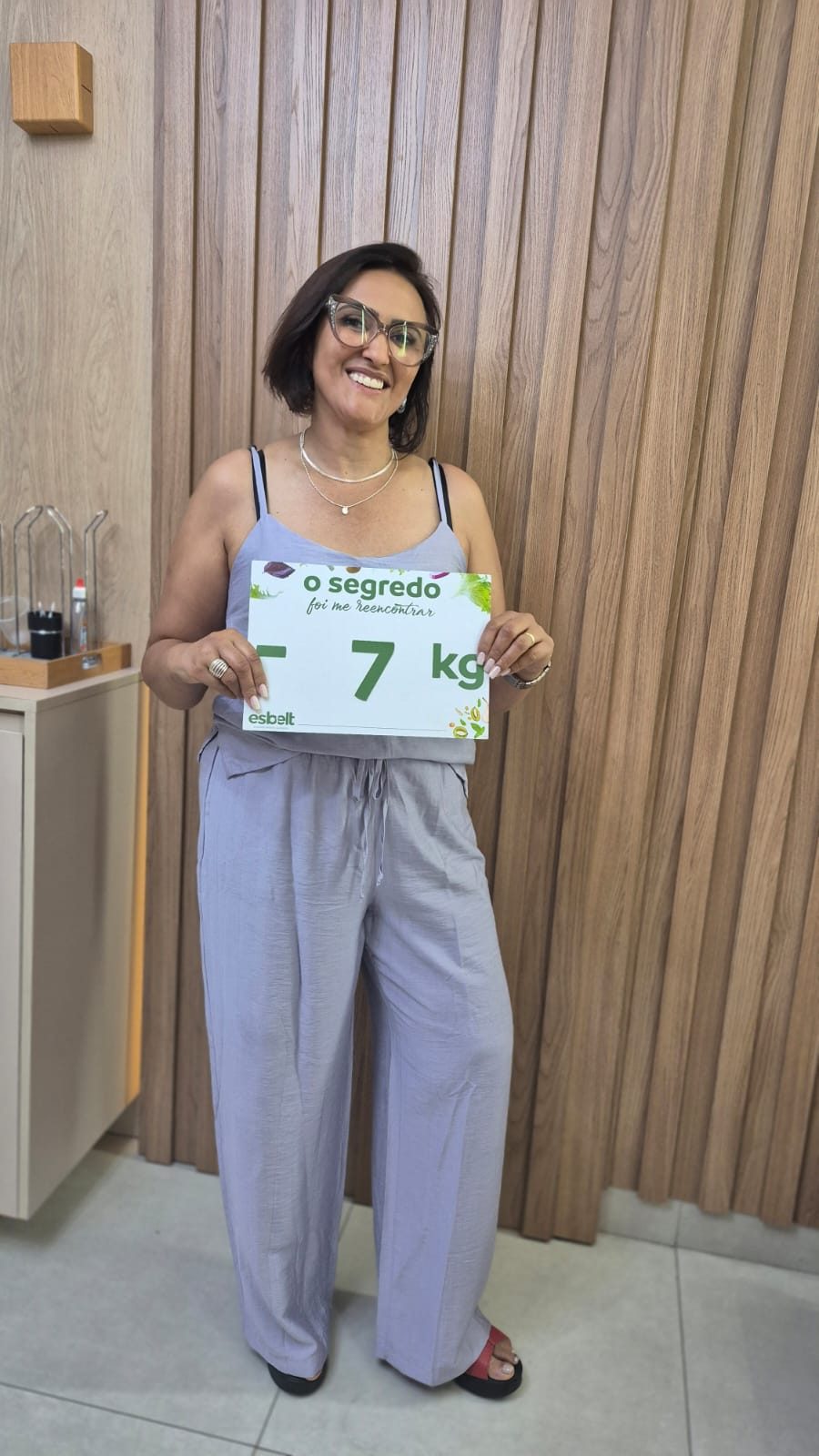 Cliente com placa de menos 7 kg